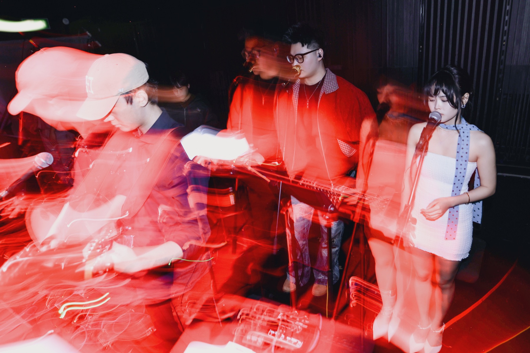 Recent red motion stage image